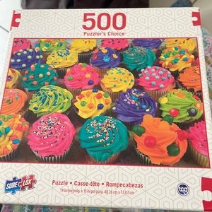 *3 Puzzles for 20
Sure~Lox 500 pieces Cupcakes Puzzle
